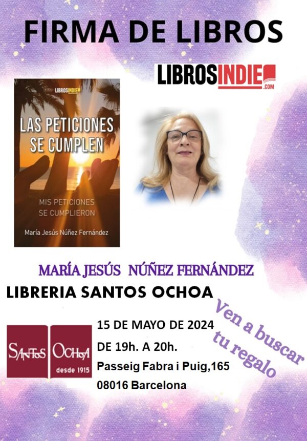 PROXIMA PRESENTACION LIBRO “LAS PETICIONES SE CUMPLEN”