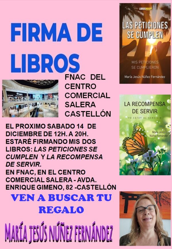 FIRMA DE LIBROS EN LA SALERA CASTELLÓN